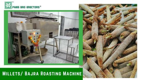 Bajra Roasting Machine