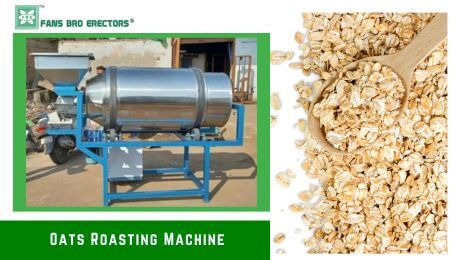 Oats Roasting Machine