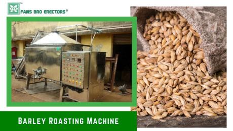 barley roasting machine