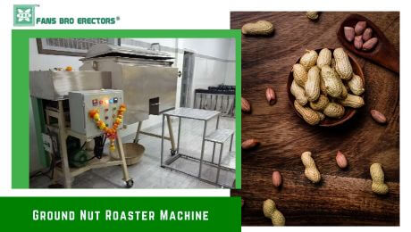 Ground Nut Roasting Machine