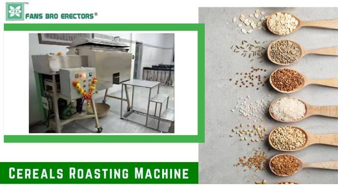 Image Of Cereals Roasting Machine