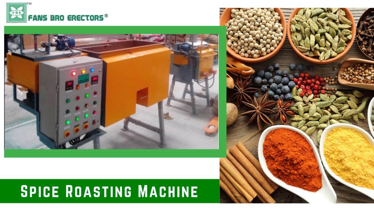 Image Of Industrial Spice Roasting Machine