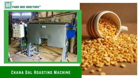 Chana dal Roasting Machine