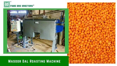 Masoor Dal Roasting Machine