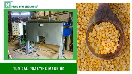 Tur Dal Roasting Machine